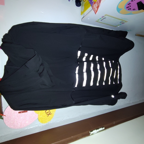 Black Zip-Up Jacket with Mesh Accents By Champion - Picture 2 of 5